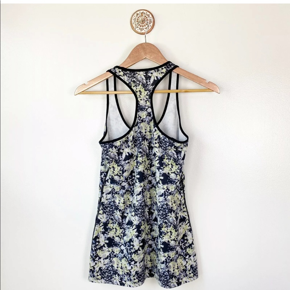 Lululemon CRB Cool Racerback Tank Top Floral - Picture 2 of 6